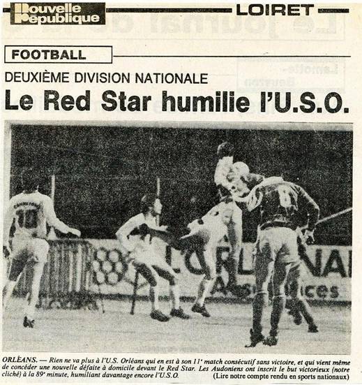 Orléans - Red Star, 1982