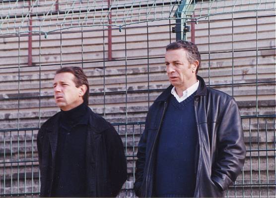 Jean-Michel Roussier  Bauer,  droite sur la photo  Gilles Saillant
