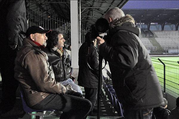 Marcel Dantheny, en compagnie Bernard Dubois et de ct Jacques Martin  GT Valck