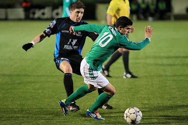 Farid Beziouen, buteur devant Rouen  Jacques Martin