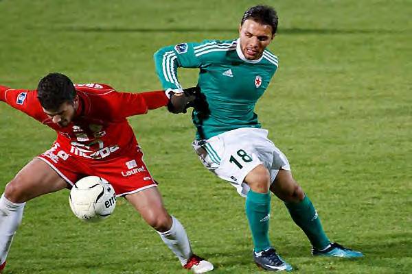 Youssef Touati, lors du match aller  Beauvais  Jacques Martin