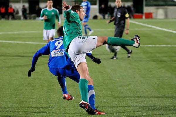 Jrmy Abadie, au match aller devant Le Poir-sur-Vie  Jacques Martin