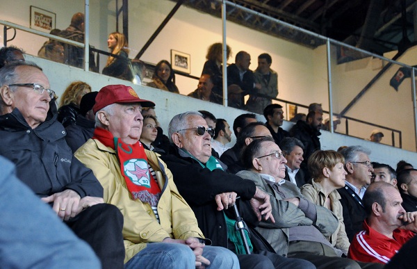 Maurice, Max, Maurice et Georges lors de Red Star - Vannes   GT Valck