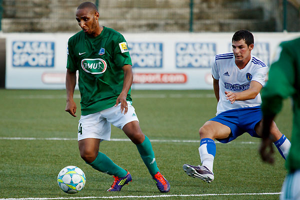 Sall, auteur du premier but du Red Star de la saison � Jacques Martin