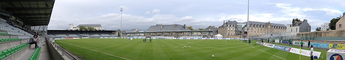 La vue panoramique du stade de Vannes  Sibylle Saillant