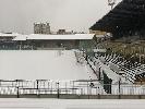 LE STADE BAUER ET SAINT-OUEN SOUS LA NEIGE