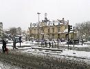 LE STADE BAUER ET SAINT-OUEN SOUS LA NEIGE