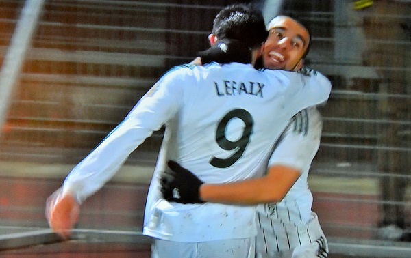 Comme devant Bourg-P�ronnas, K�vin Lefaix donne la victoire au Red Star