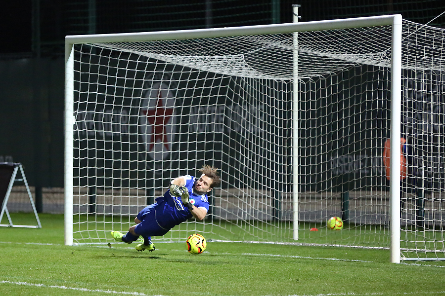 Renot en stoppant, un penalty dans les arrêts de jeu évite au Red Star une nouvelle défaite (c) Thierry Antoine