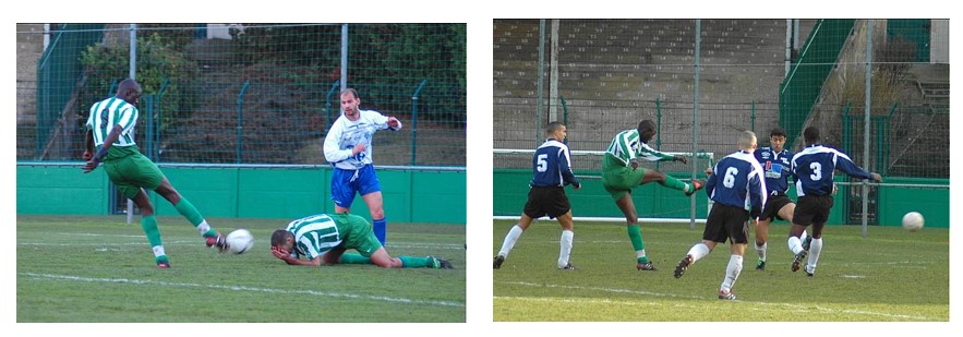 Le geste du buteur