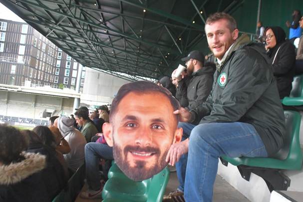 Damien Durand fêté samedi et trois ans de plus au Red Star © Gérard Valck