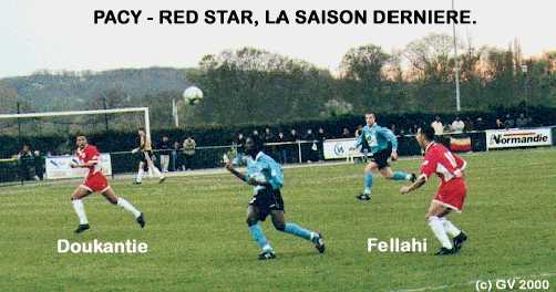 Pacy-Red Star 93, Avril 2000