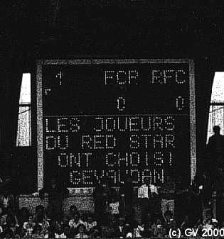 Electronic scoreboard