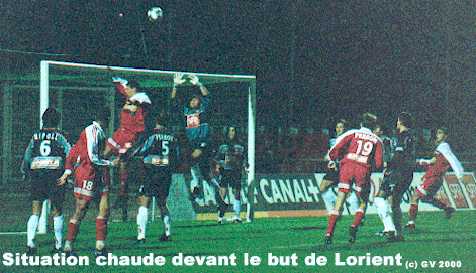 Lorient under pressure