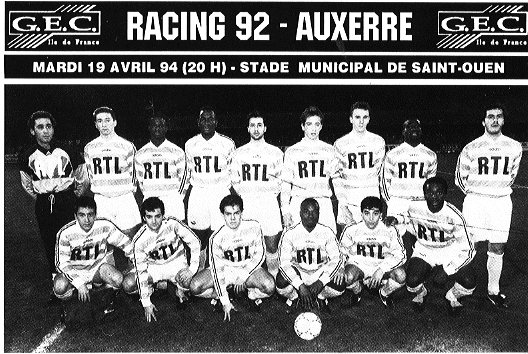  Racing &agrave; Saint-Ouen, 1994 
