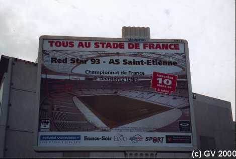 Red Star-Saint Etienne, 1999
