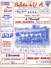 Programme, Valenciennes - Red Star