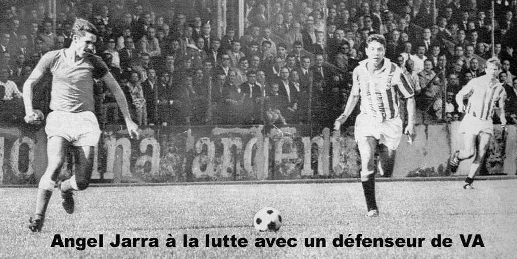 Angel Jarra &agrave; la lutte avec un d&eacute;fenseur de VA