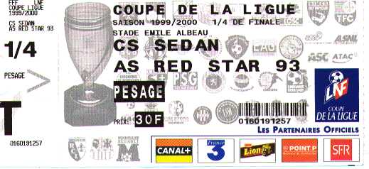 Ticket from Sedan - where the fuck was the 