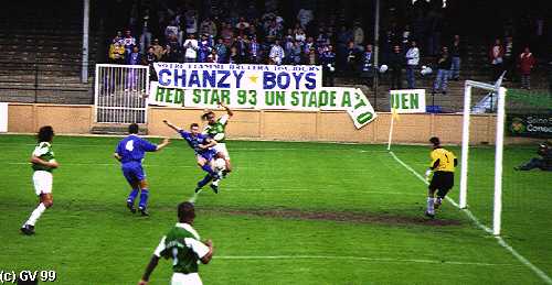 5/96 : Red Star-Charleville dernier match et dernier but  STEVE MARLET Cliquez pour agrandir l'image