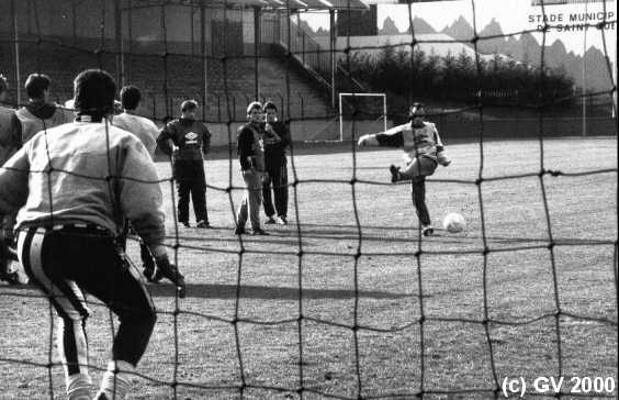 L'entra�nement dans les ann&eacute;es 90